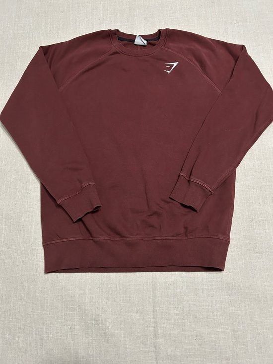 Gymshark Other - Gymshark Sweatshirt Men's M Crewneck Maroon Active Lounge Wear